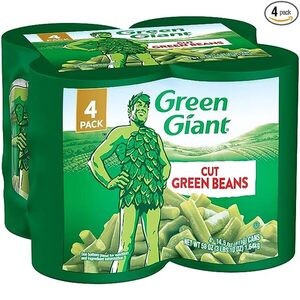 Green Giant Cut Green Beans, 14.5 Ounce Cans (Pack of 4)