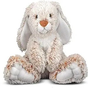 Melissa & Doug Burrow Bunny Rabbit Stuffed Animal (9 inches)