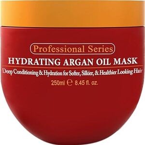 Arvazallia Hydrating Argan Oil Hair Mask and Deep Conditioner for Dry or Damaged Hair - 8.45 Oz